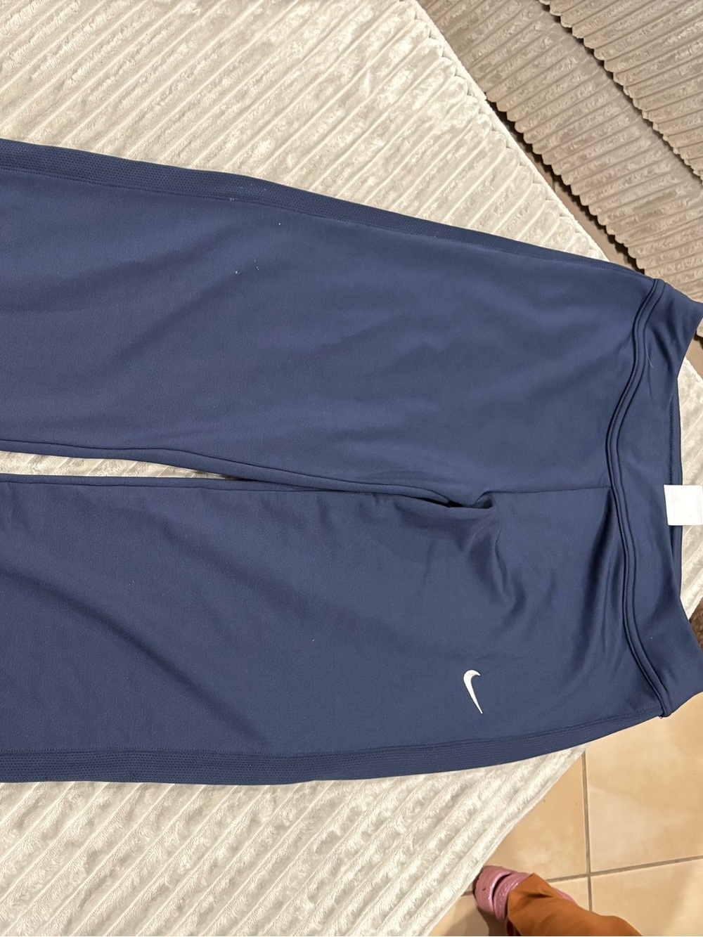 Nike Men's Dark Blue Athletic Joggers